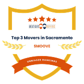 Top 3 Movers in Sacramento unbiased rankings award badge Top 3 Movers in Sacramento unbiased rankings award badge