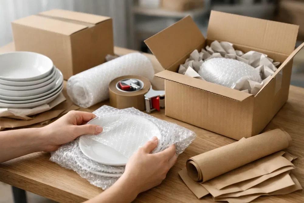 how-to-pack-fragile-dishes-the-right-way-featured