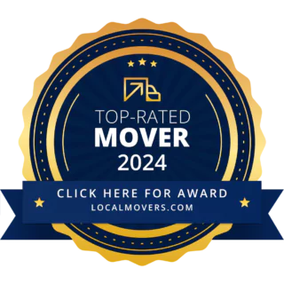 Top-Rated Mover 2024 award from LocalMovers.com