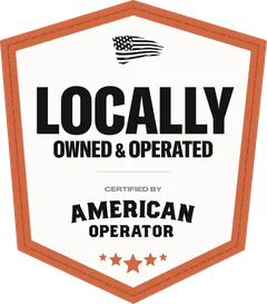 Locally Owned and Operated, certified by American Operator